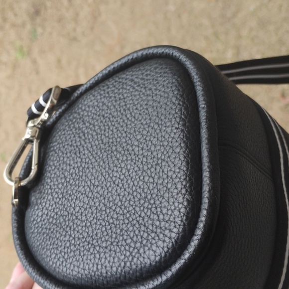 Kate Spade NEW$399 BLACK PEBBLE LEATHER SMALL DUFFLE ROSIE Free Shipping - Picture 5 of 7